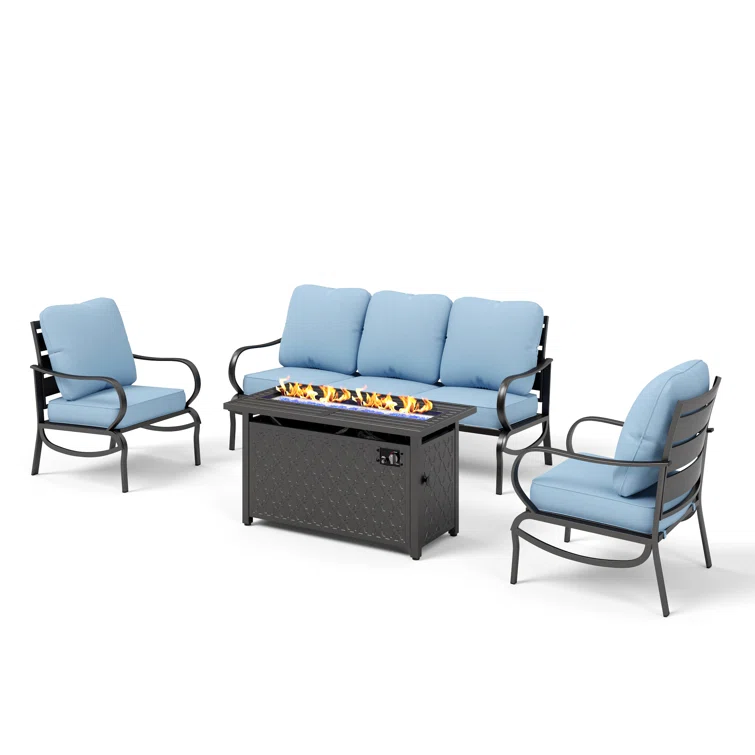 Tapasi 5 - Person Outdoor Seating Group with Cushions