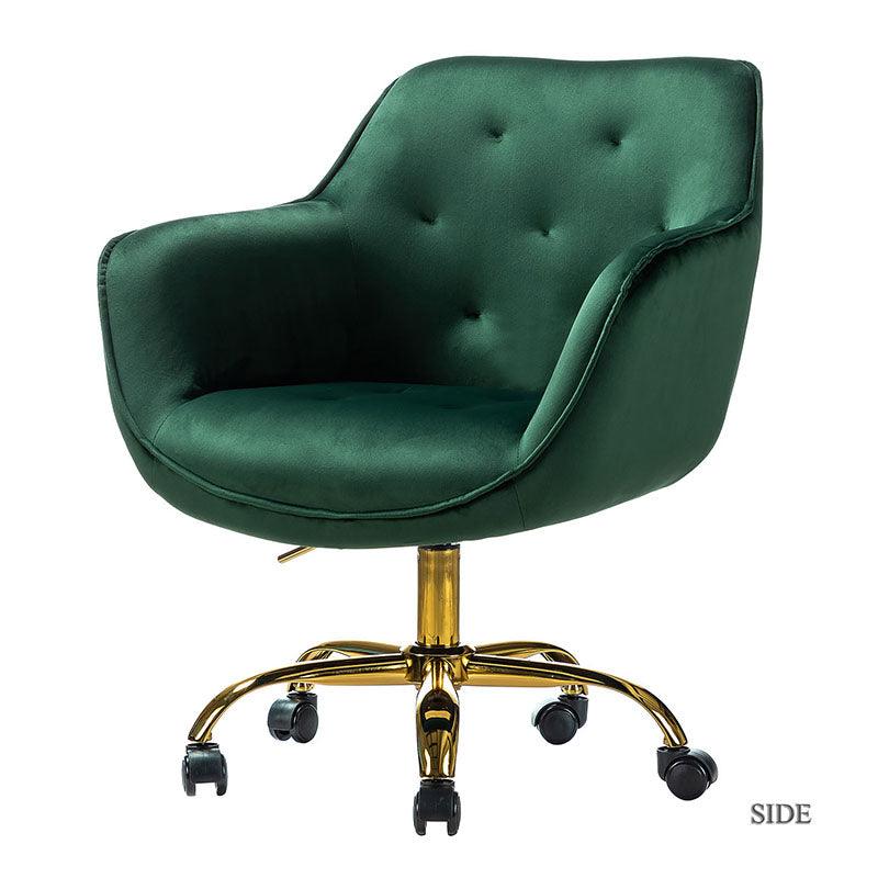 Jovida Velvet Tufted Office Chair