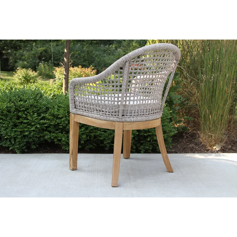Arnot Teak 2 - Person Outdoor Seating Group with Cushions