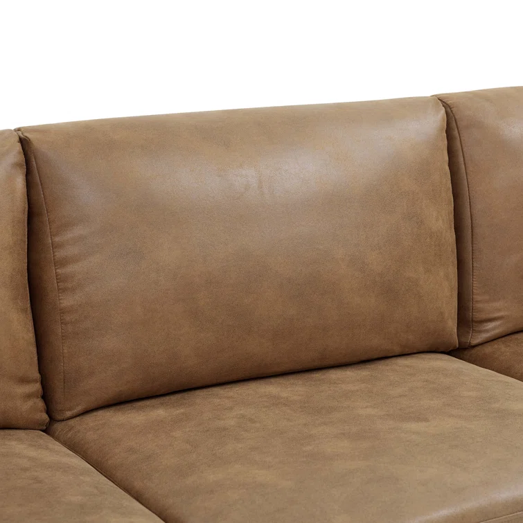 Amaron 6 - Piece Faux Leather Sectional
