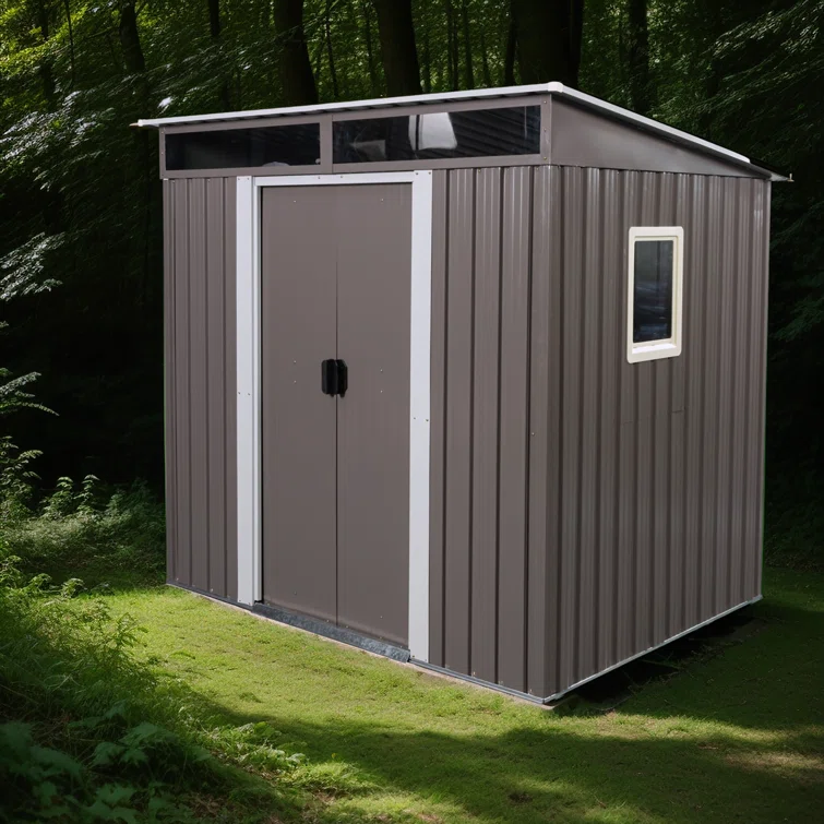6 ft. x 5 ft. Metal Tool Shed