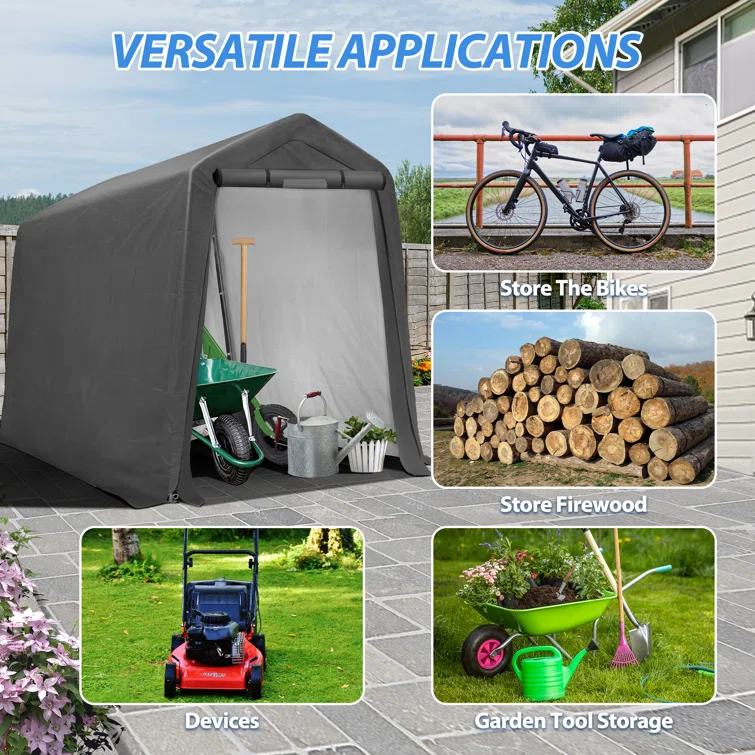 Metal Portable Storage Shed