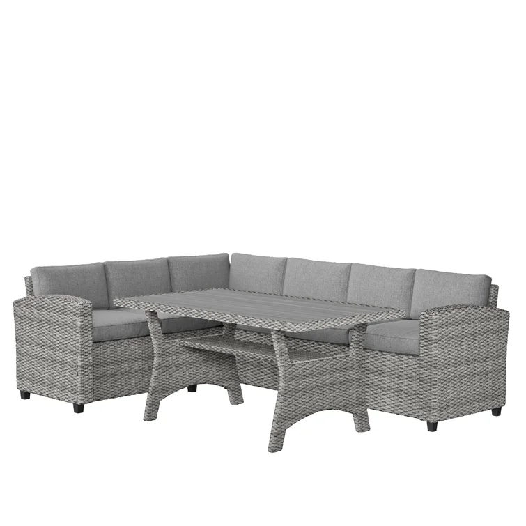 Umah 5 - Person Outdoor Seating Group with Cushions