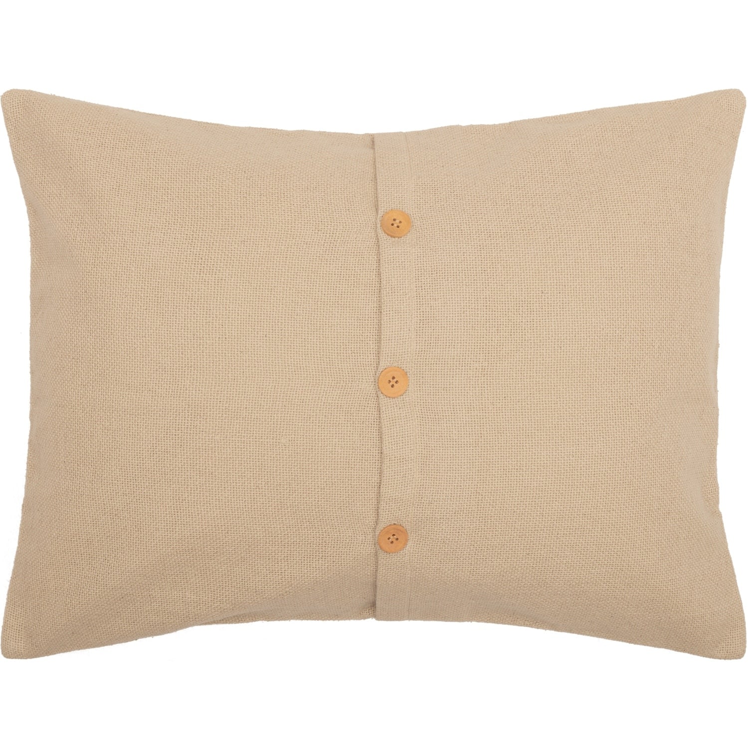 Burlap Vintage Standard Sham 21x27