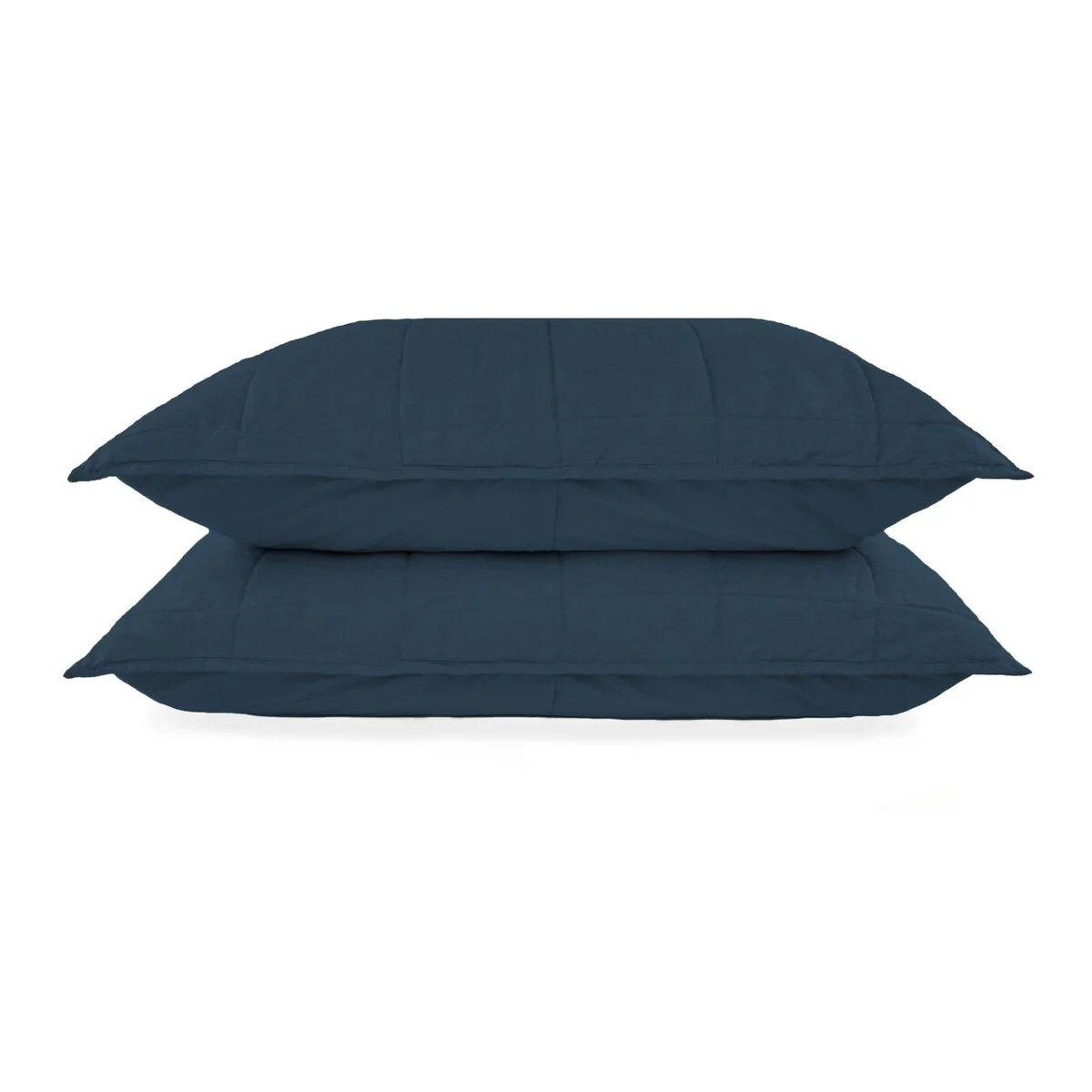 French Linen Quilted Sham Set by BOKSER HOME