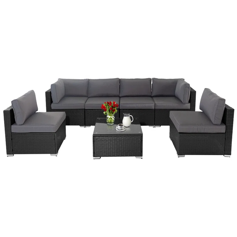 6 - Person Outdoor Seating Group with Cushions