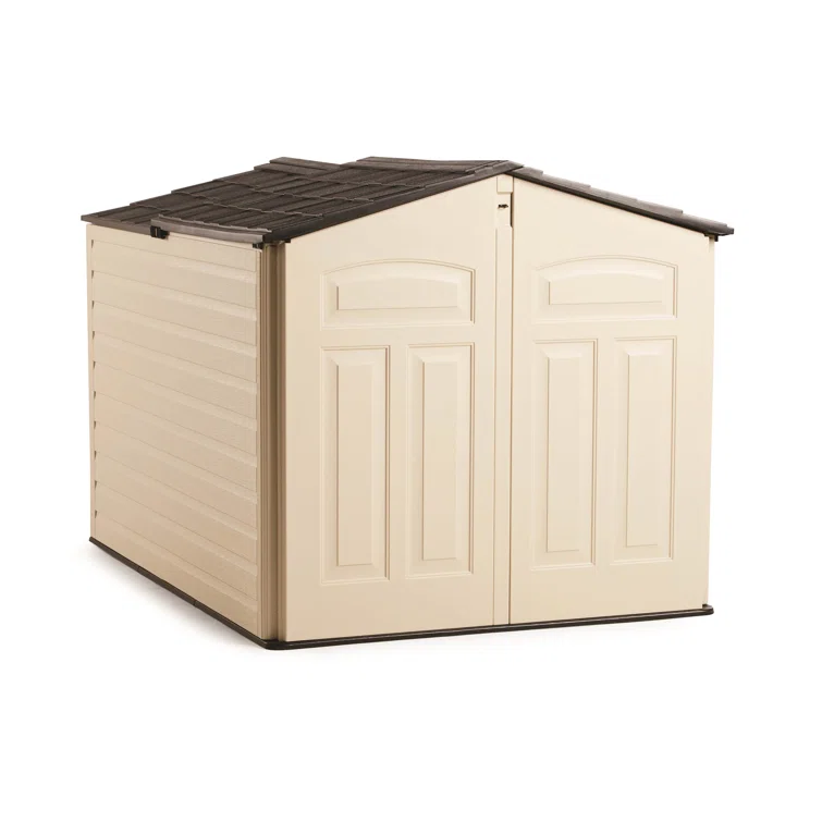 5 ft. W x 6 ft. D Plastic Storage Shed