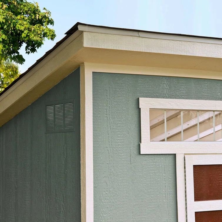 Olympia Do-it Yourself 10 ft. W x 7.5 ft. D Manufactured Wood Storage Shed