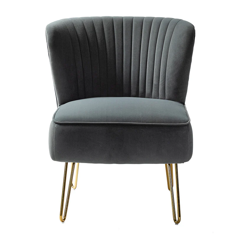 Ainhoa Velvet Tufted Back Side Chair