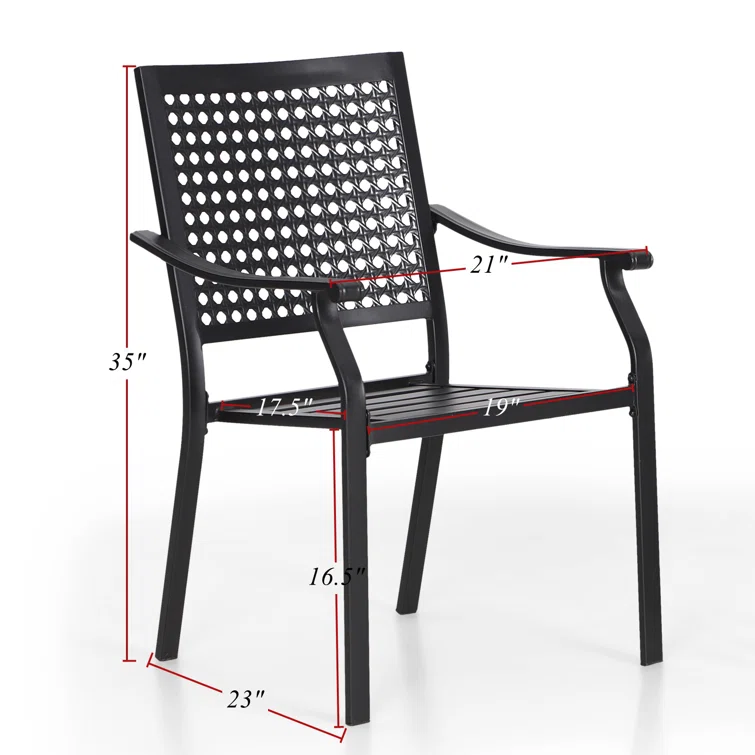 Alyah 4 - Person Square Outdoor Dining Set