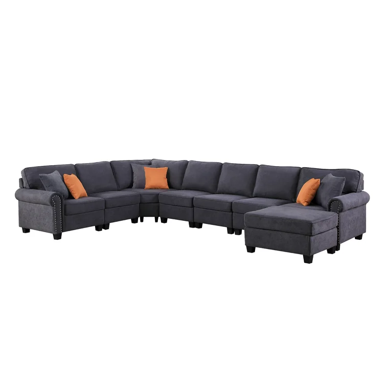 Mcclaine 8 - Piece Upholstered Sectional