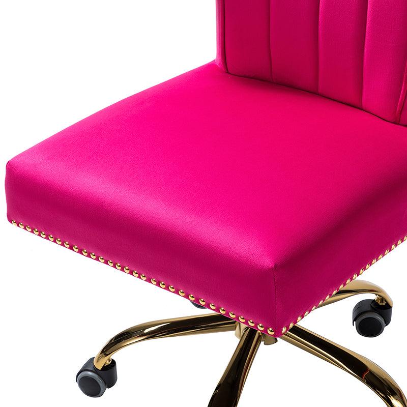 Nadine Velvet Office Chair