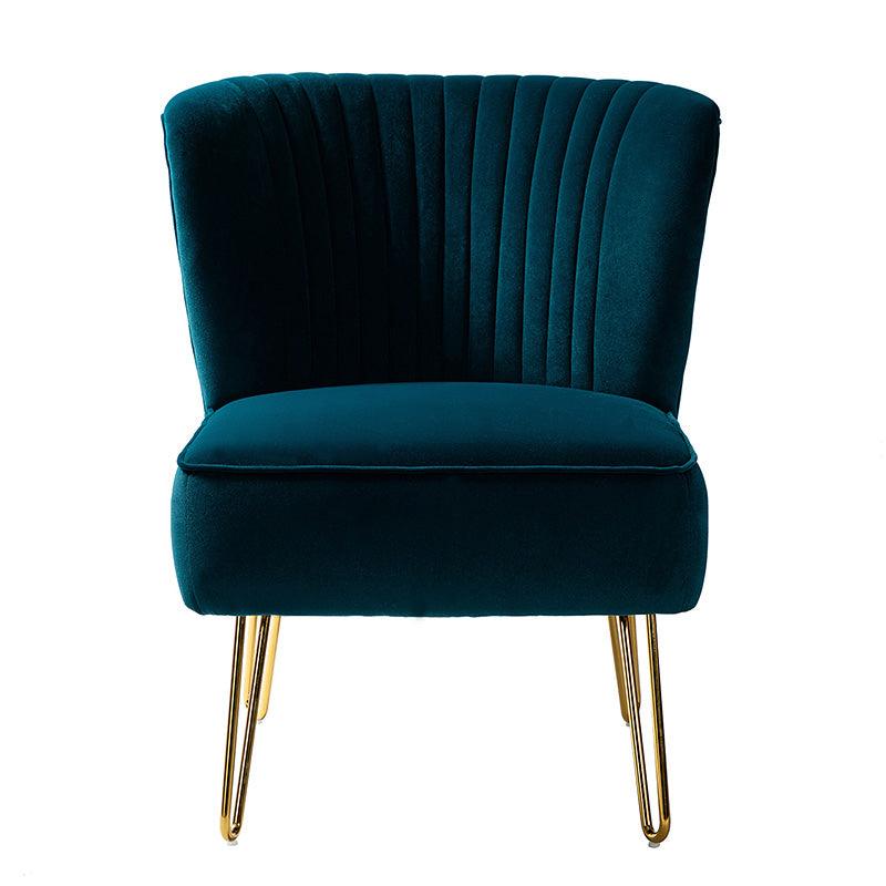 Ainhoa Velvet Tufted Back Side Chair
