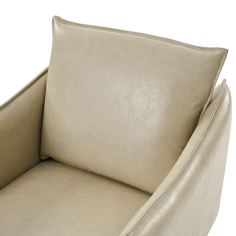 Fabius Mid-Century Modern Height-Adjustable Swivel Office Chair