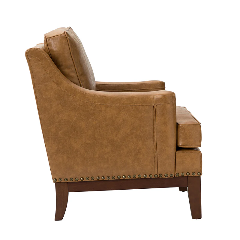 Christoph Vegan Leather Armchair