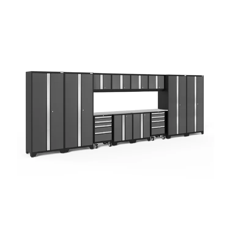 Bold Series 14 Piece Garage Storage Cabinet Set