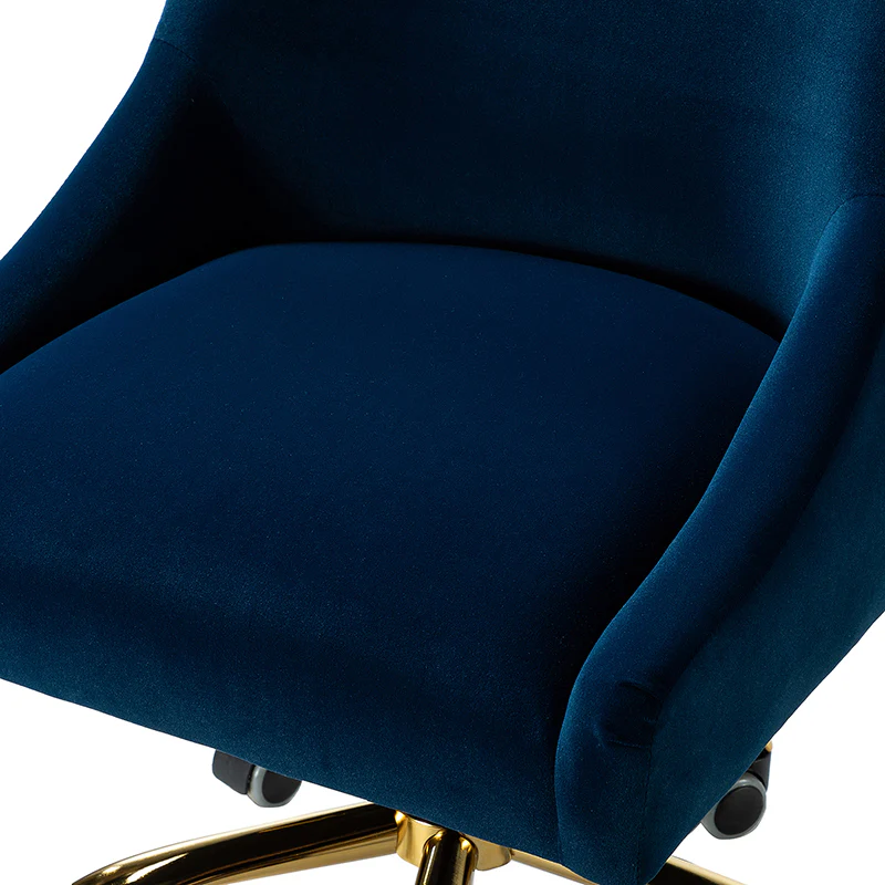 Holly Velvet Office Chair