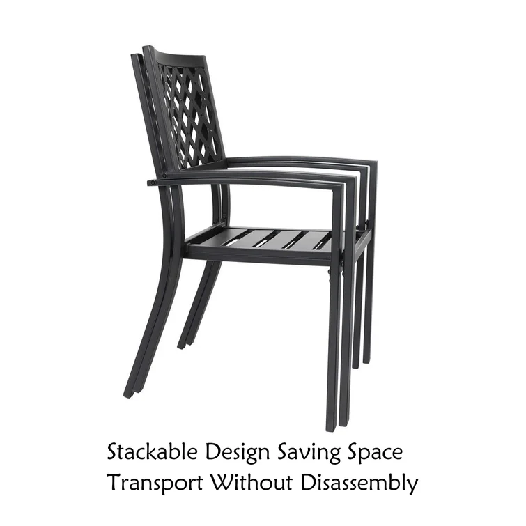 Stines 2 - Person Round Outdoor Dining Set