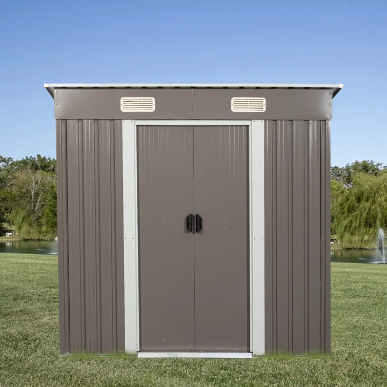 6 ft. x 4 ft. Metal Tool Shed