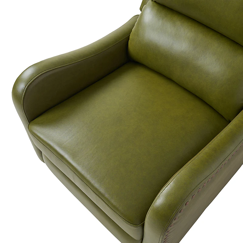 Deliat Genuine Leather Rocker Recliner