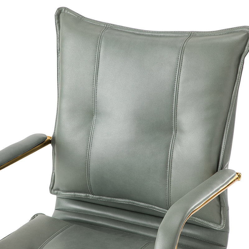 Michele Vegan Leather Task Accent Chair