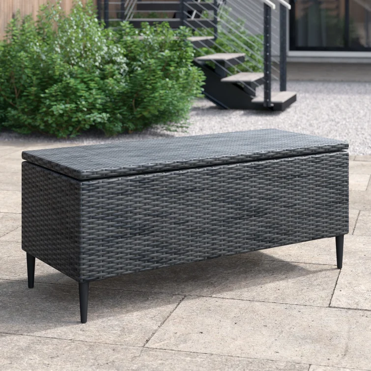 Wade Logan® Statesboro 42'' W Water Resistant Deck Box