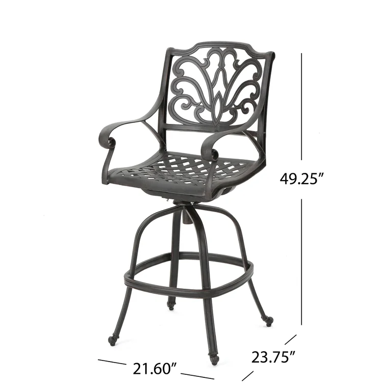 Burrowes 2 - Person Outdoor Dining Set