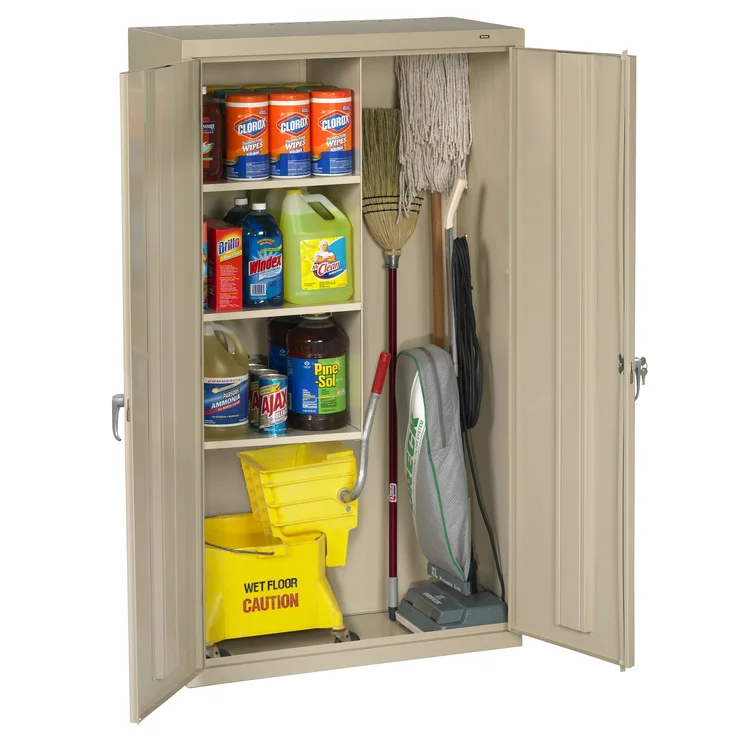 Steel Single Storage Cabinet ( 66'' H x 36'' W x 18'' D)