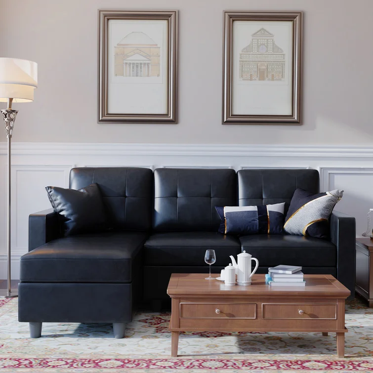 Campbelltown 2 - Piece Faux Leather Sectional