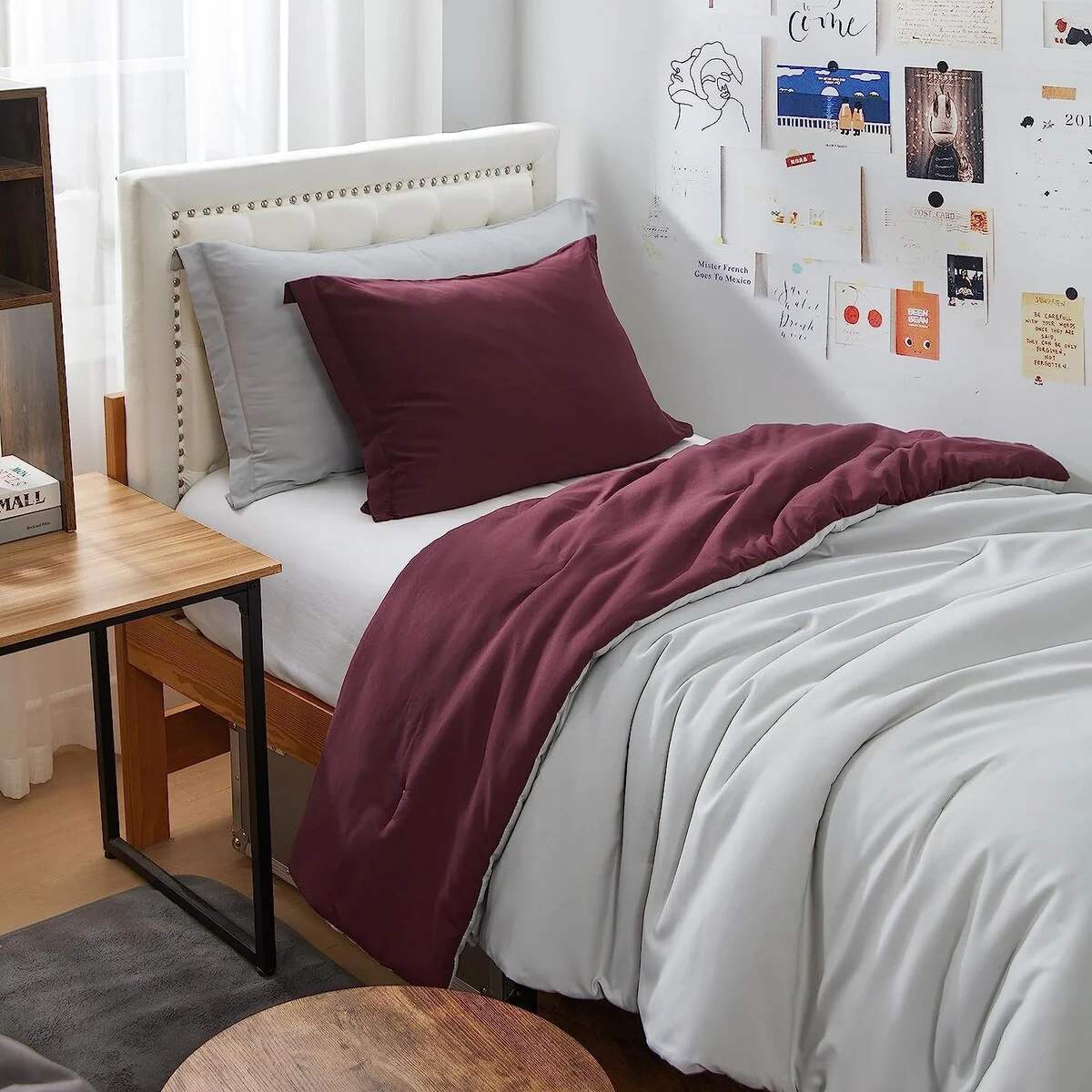 Dorm Haul? - Cozy College Comforter Set - Twin XL Reversible Bedding