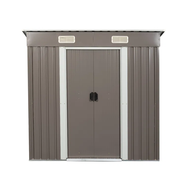 6 ft. x 4 ft. Metal Tool Shed