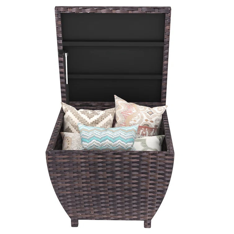 Sundale Outdoor 19.68'' W 13 Gallons Deck Box