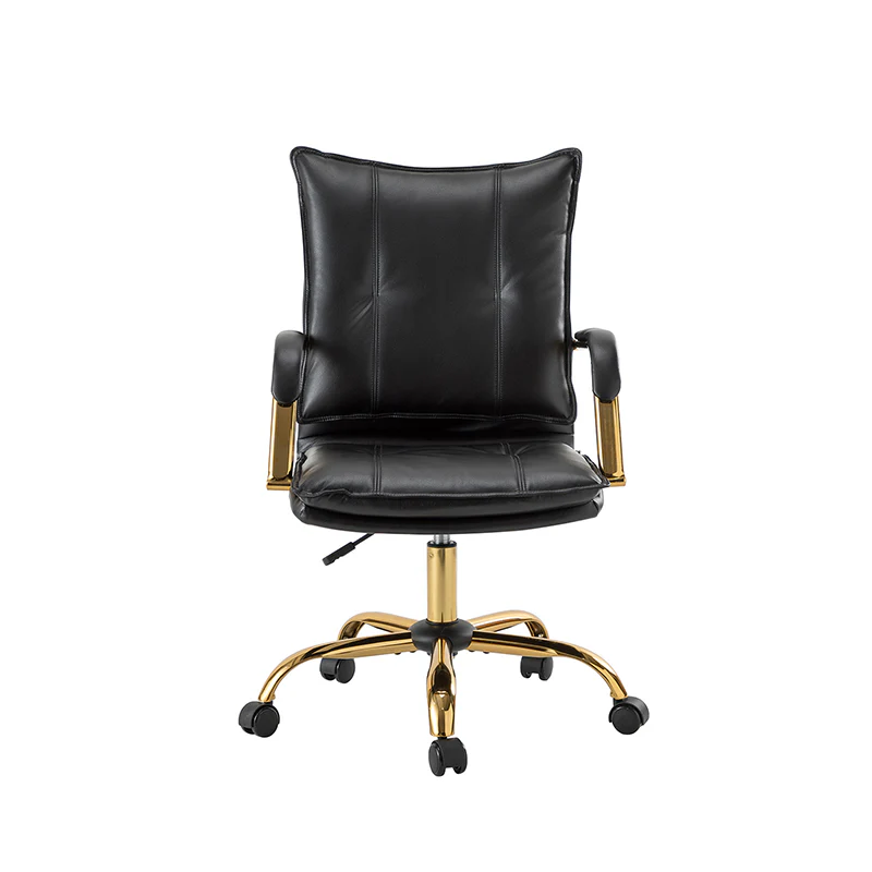 Michele Vegan Leather Task Accent Chair
