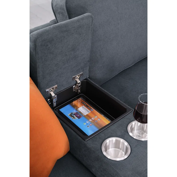Kew Gardens Modular Corner Sectional with Ottoman