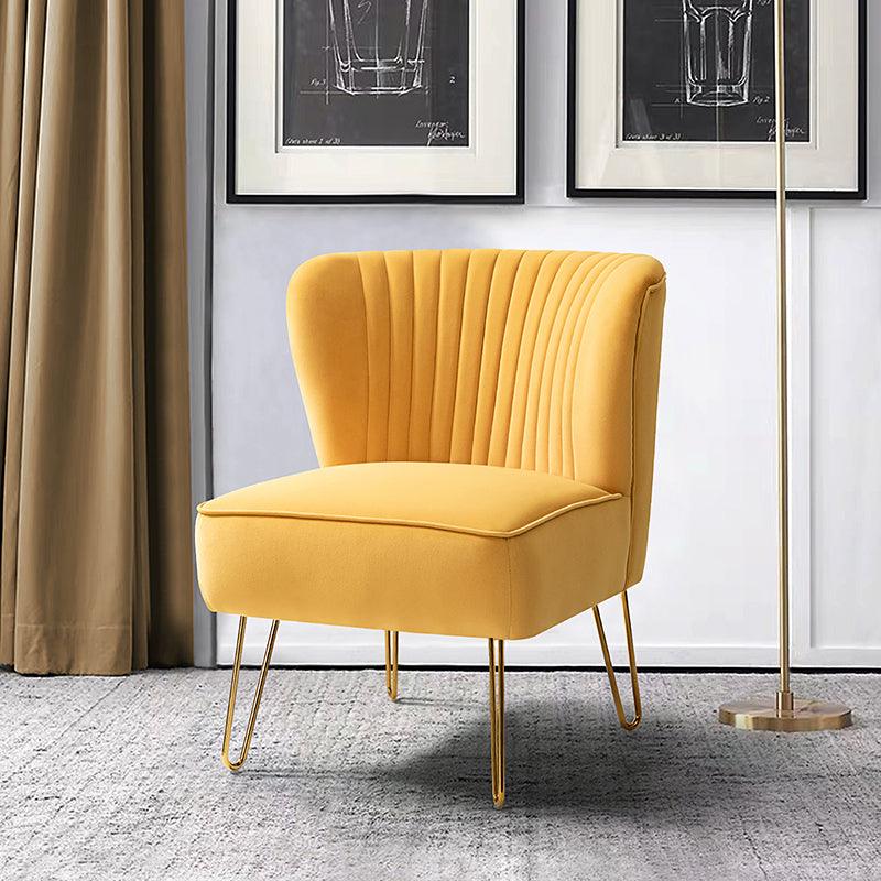 Ainhoa Velvet Tufted Back Side Chair