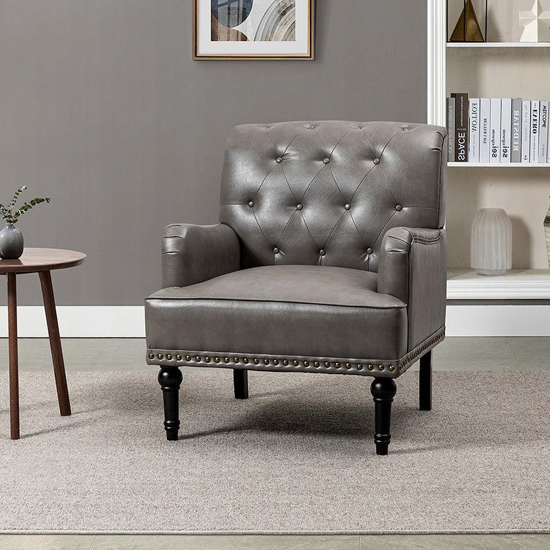 Santuzza Vegan Leather Armchair