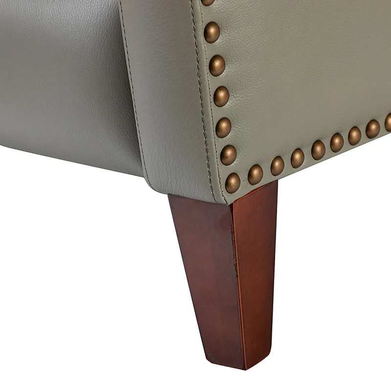 Deliat Genuine Leather Rocker Recliner