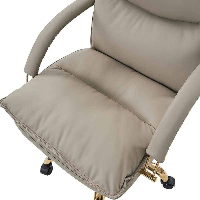 Sandy Waterproof PU Leather 360-Degree Swivel Office Chair