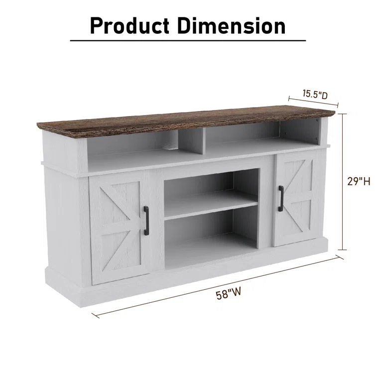 TV Stand For Tvs Up To 65"