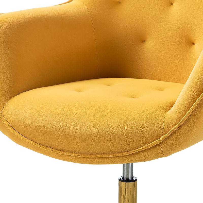 Jovida Velvet Tufted Office Chair