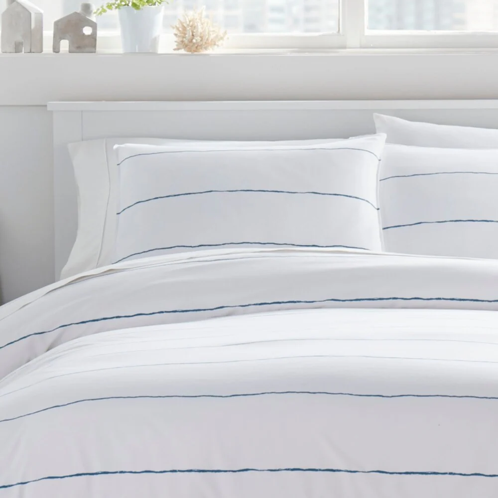 City Scene Tideline Navy Comforter Set