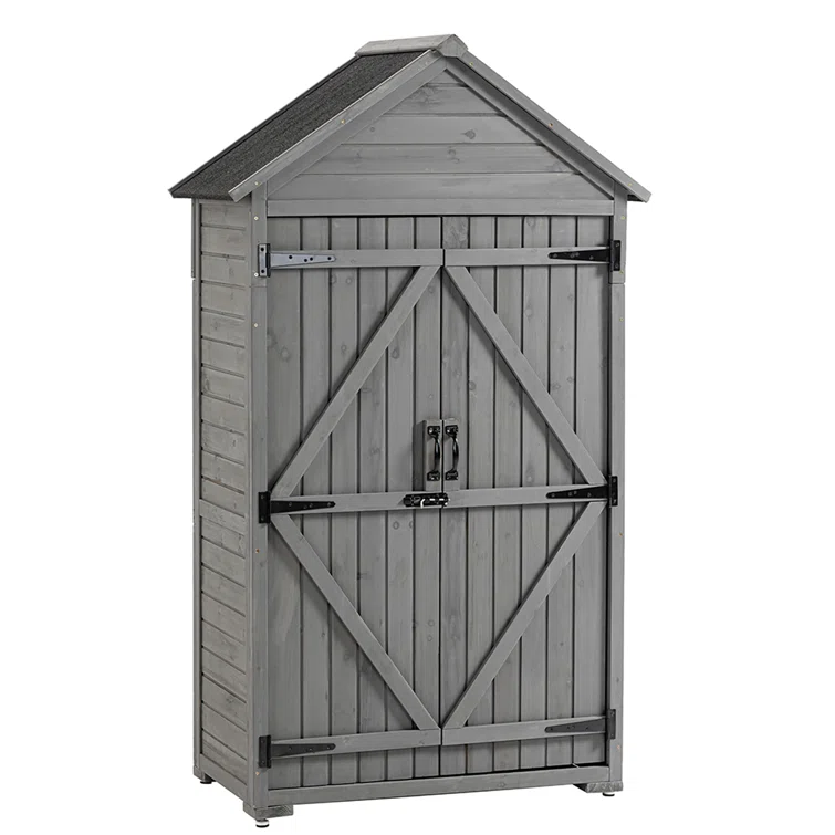 2 ft. W x 3 ft. D Tool Shed