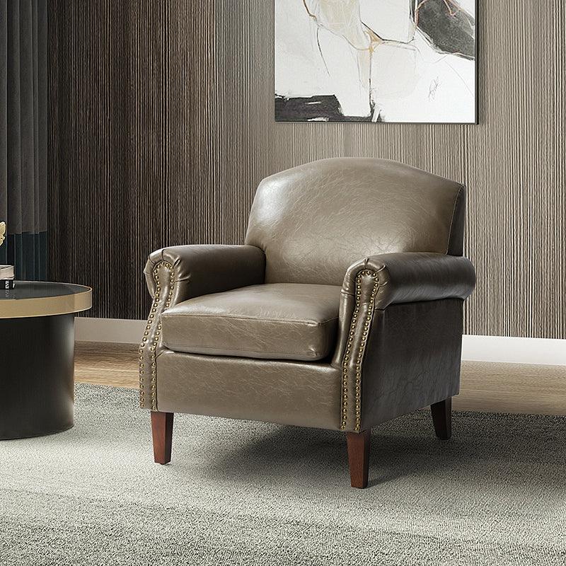 Gianfranco Vegan Leather Armchair