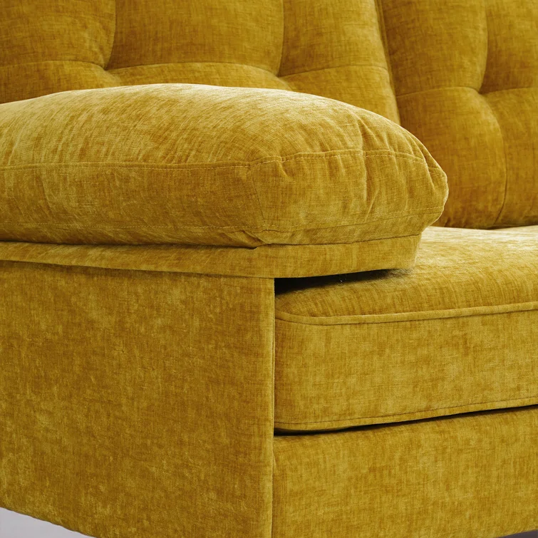 Rhylin 82.7'' Reversible Upholstered Sectional Sofa Chaise