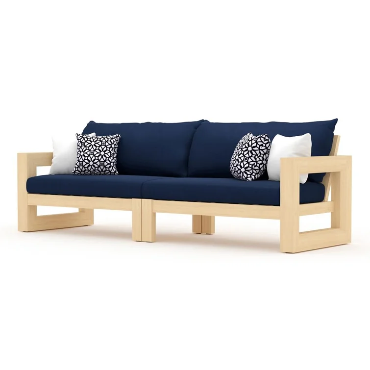 Sehrish 8 Piece Sunbrella Sofa Seating Group with Cushions