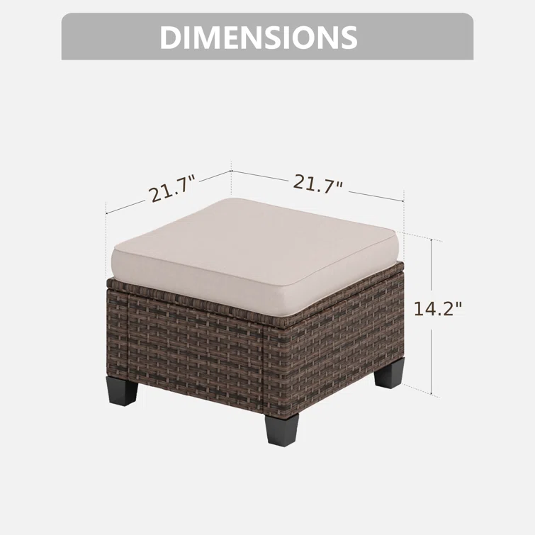 Tapasi 5 - Person Outdoor Seating Group with Cushions