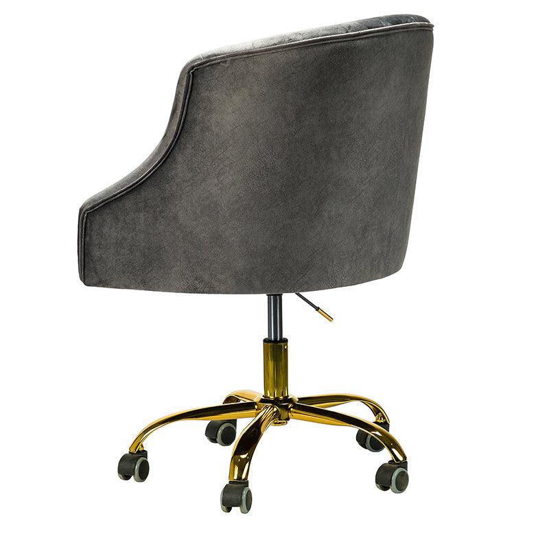 Penelope Velvet Tufted Office Chair