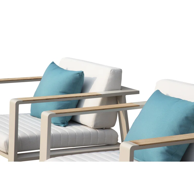 Nofi 5 - Person Outdoor Seating Group with Cushions