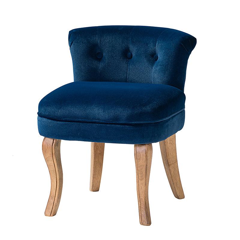 Moises Velvet Vanity Stool