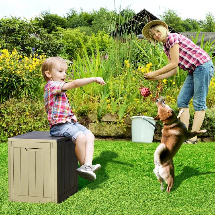 YITA 31.2 Gallon Water Resistant Deck Box